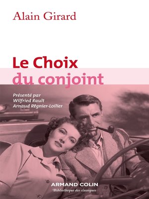 cover image of Le Choix du conjoint